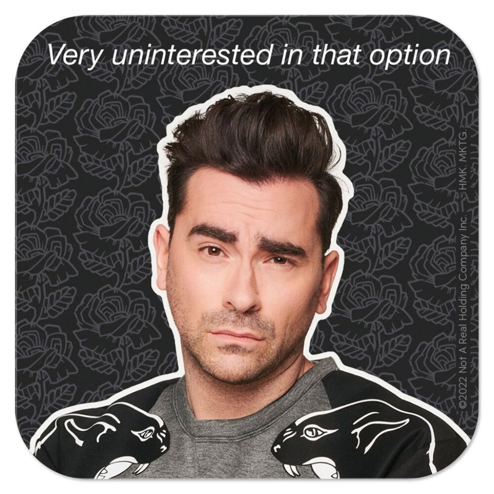 New! Schitt's Creek TV Show Socks + Vinyl Decal David Rose Sticker